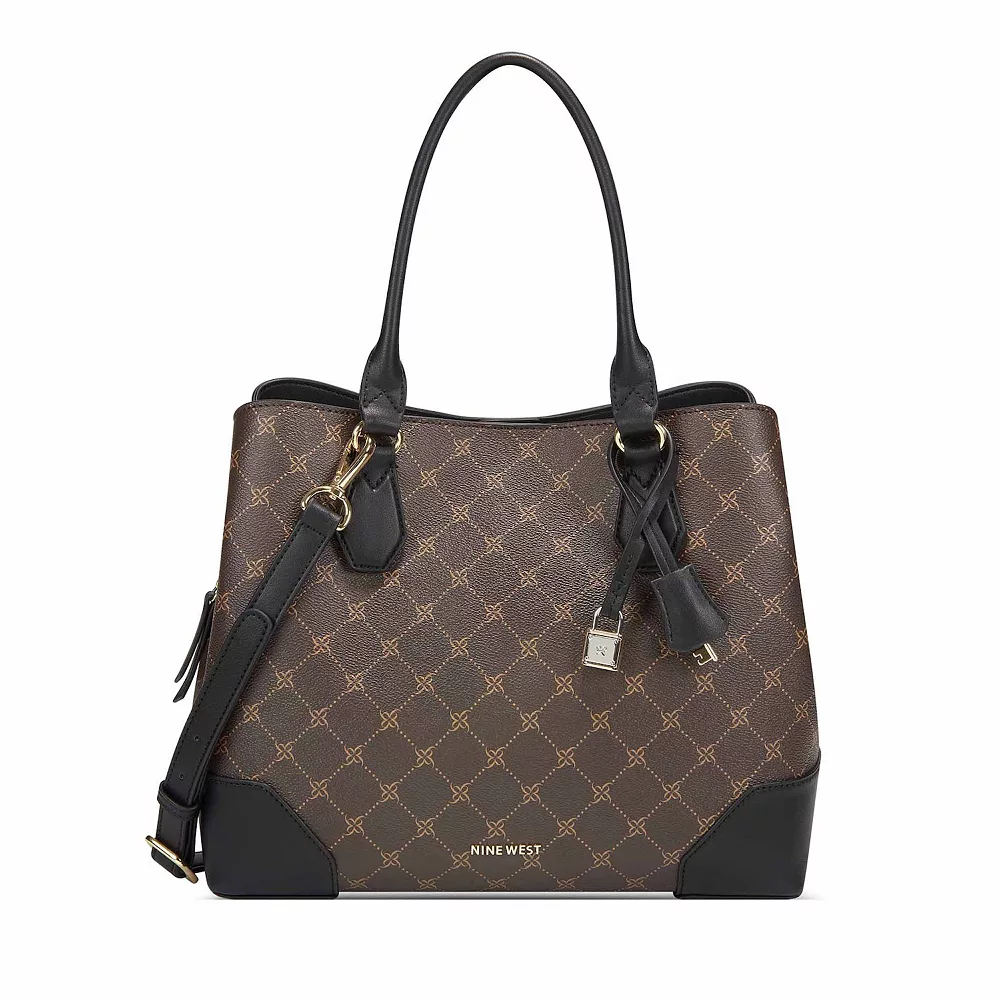 Nine West Brooklyn Jet Set Carryall Satchel Bag 19 Nine West Brooklyn Jet Set Carryall Satchel Bag - Image 18