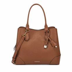 Nine West Brooklyn Jet Set Carryall Satchel Bag 28 Nine West Brooklyn Jet Set Carryall Satchel Bag -Nine West shop 3754136 Cognac