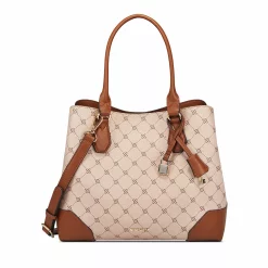 Nine West Brooklyn Jet Set Carryall Satchel Bag 30 Nine West Brooklyn Jet Set Carryall Satchel Bag -Nine West shop 3754136 Khaki Cognac