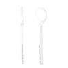 Nine West Pave Stick Linear Drop Earrings -Nine West shop 3821958