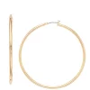 Nine West Large Hoop Earrings 2 Nine West Large Hoop Earrings -Nine West shop 3834958 Gold Tone