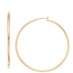 Nine West Large Hoop Earrings