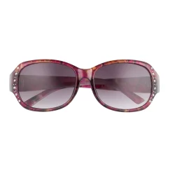 Women's Nine West 58mm Rectangle Sunglasses with Simulated Crystal & Stud Details 9 Women's Nine West 58mm Rectangle Sunglasses with Simulated Crystal & Stud Details -Nine West shop 4221500 ALT2