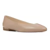 Nine West Corrine Women's Leather Ballet Flats 2 Nine West Corrine Women's Leather Ballet Flats -Nine West shop 4306613 Beige Leather
