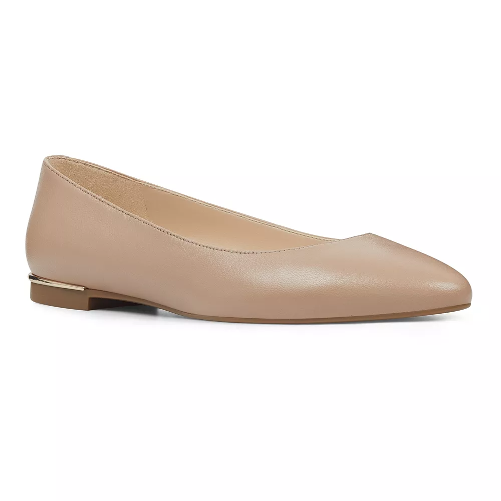 Nine West Corrine Women's Leather Ballet Flats 3 Nine West Corrine Women's Leather Ballet Flats