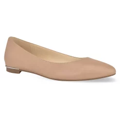 Nine West Corrine Women's Leather Ballet Flats 15 Nine West Corrine Women's Leather Ballet Flats -Nine West shop 4306613 Medium Natural