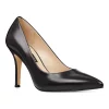 Nine West Flax Women's Leather Pumps -Nine West shop 4464468 Black Leather