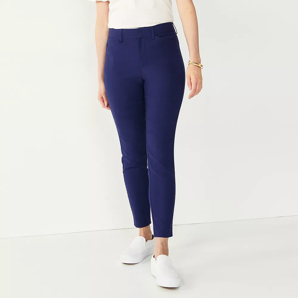 Women's Nine West Slim Ankle Pants 5 Women's Nine West Slim Ankle Pants - Image 3
