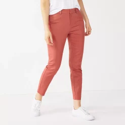 Women's Nine West Slim Ankle Pants 17 Women's Nine West Slim Ankle Pants -Nine West shop 4549881 Mauve Jewel