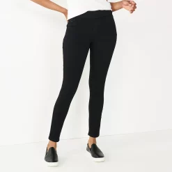 Women's Nine West Pull-On Jeggings -Nine West shop 4560768 Black