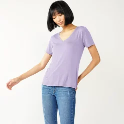 Women's Nine West Essential V-Neck Tee