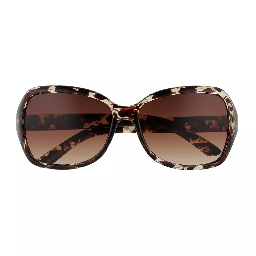 Women's Nine West 61mm Large Plastic Square Sunglasses 4 Women's Nine West 61mm Large Plastic Square Sunglasses - Image 2