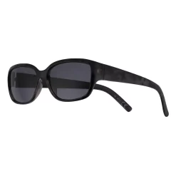 Women's Nine West 53mm Petite Plastic Rectangle Sunglasses