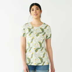 Women's Nine West Essential Crewneck Tee 117 Women's Nine West Essential Crewneck Tee -Nine West shop 4911743 Palm Lounge