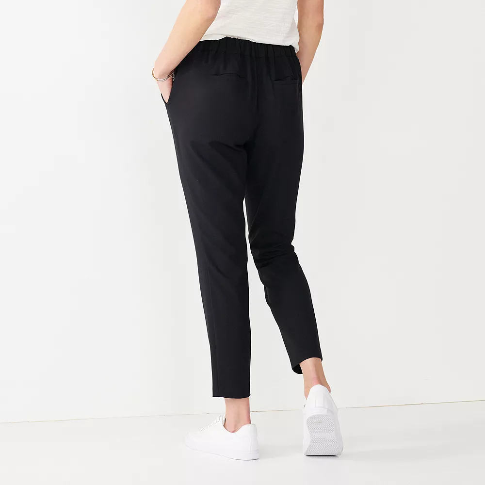 Women's Nine West Relaxed Crop Pull-On Pants 15 Women's Nine West Relaxed Crop Pull-On Pants - Image 13