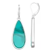 Nine West Simulated Stone Teardrop Earrings -Nine West shop 4927820 Aqua