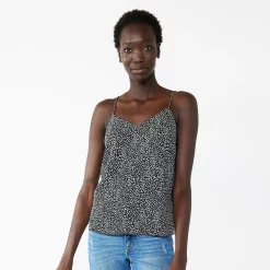 Women's Nine West V-Neck Layering Camisole