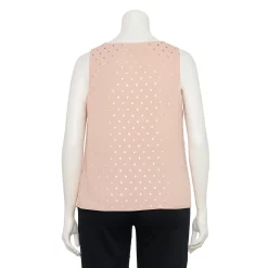 Plus Size Nine West Essential V-Neck Tank -Nine West shop 4952917 ALT