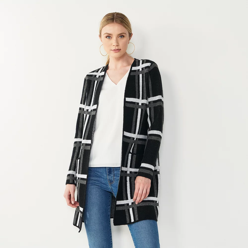 Women's Nine West Car Coat Cardigan 13 Women's Nine West Car Coat Cardigan - Image 11