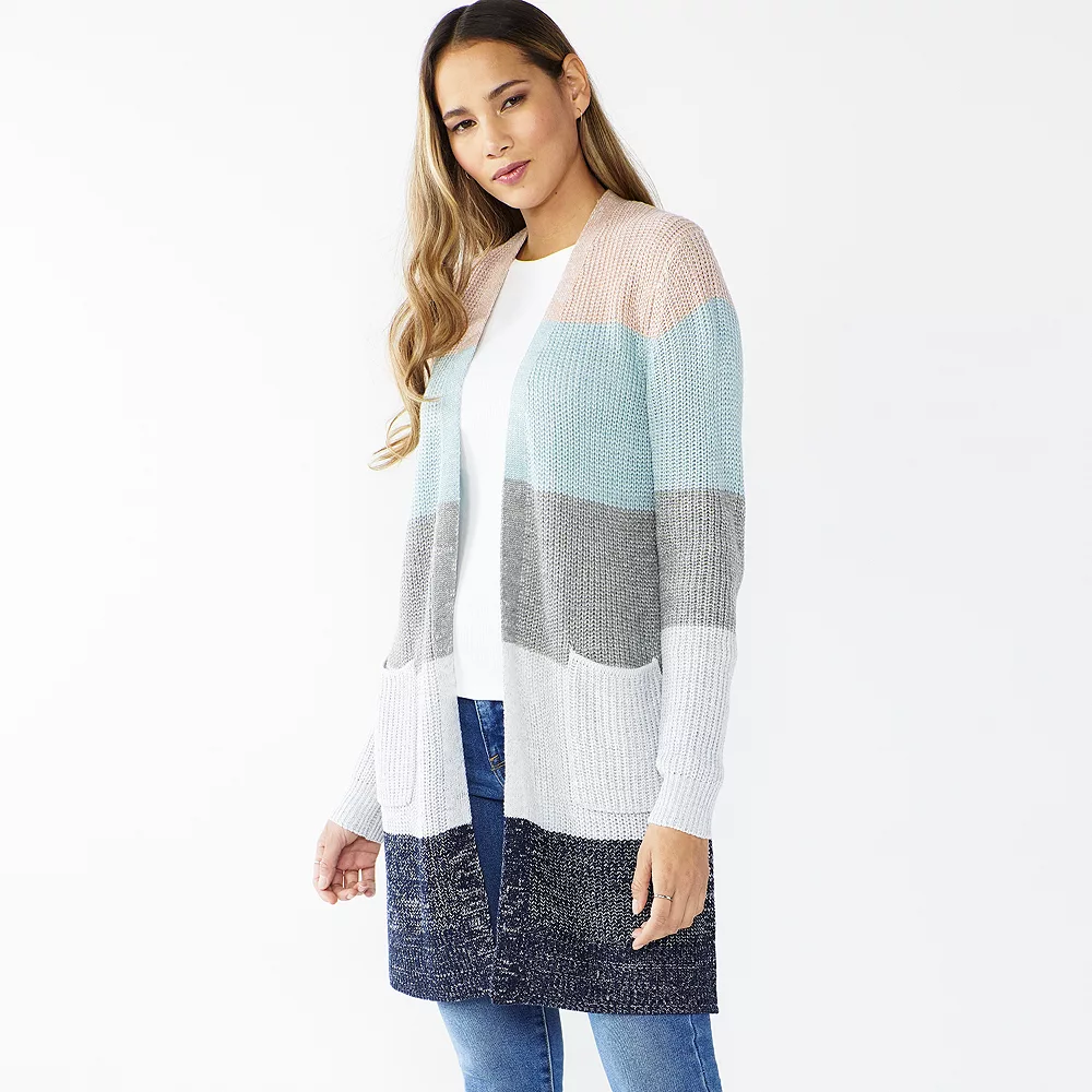 Women's Nine West Car Coat Cardigan 12 Women's Nine West Car Coat Cardigan - Image 10