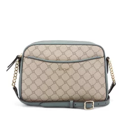 Nine West Calla Camera Bag 15 Nine West Calla Camera Bag -Nine West shop 4987443 Beige Logo Slate