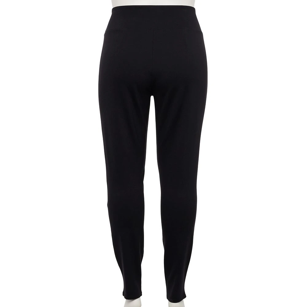 Plus Size Nine West Seamed Tummy-Control Ponte Leggings 14 Plus Size Nine West Seamed Tummy-Control Ponte Leggings - Image 12