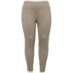 Plus Size Nine West Seamed Tummy-Control Ponte Leggings 16 Plus Size Nine West Seamed Tummy-Control Ponte Leggings -Nine West shop 5035946 Tan Plaid