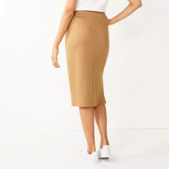 Women's Nine West Pull-On Ponte Pencil Skirt 10 Women's Nine West Pull-On Ponte Pencil Skirt -Nine West shop 5069717 ALT