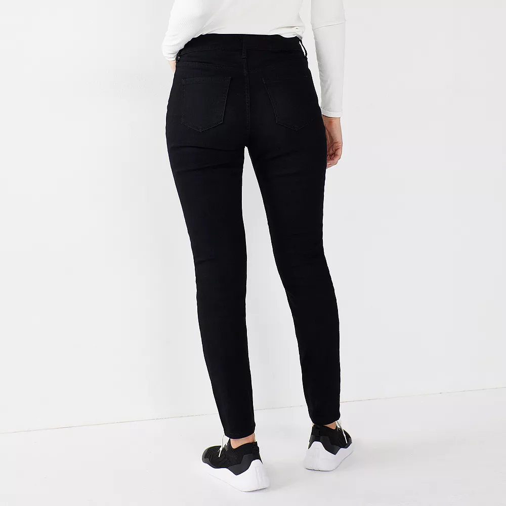 Women's Nine West Curvy Fit High-Waist Skinny Jeans 9 Women's Nine West Curvy Fit High-Waist Skinny Jeans - Image 7