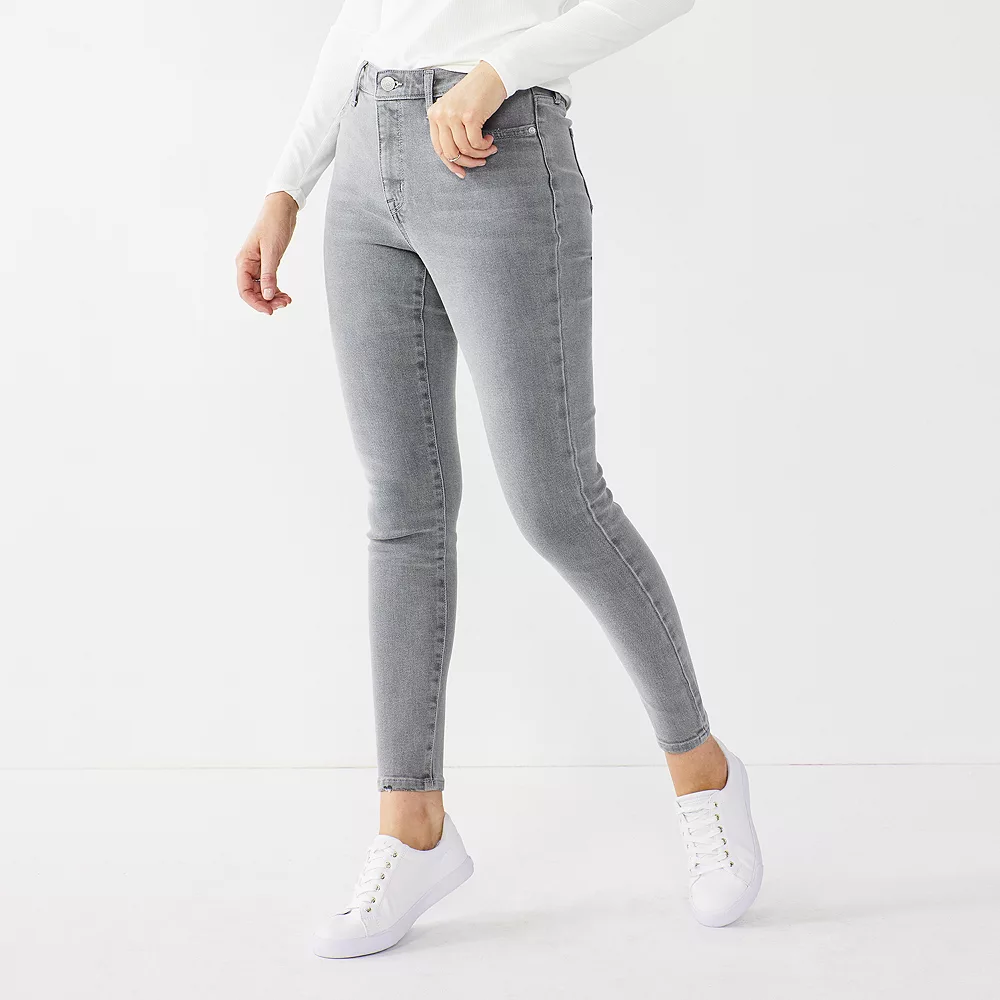 Women's Nine West Curvy Fit High-Waist Skinny Jeans 8 Women's Nine West Curvy Fit High-Waist Skinny Jeans - Image 6