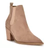 Nine West Wyllis Women's Suede Ankle Boots 2 Nine West Wyllis Women's Suede Ankle Boots -Nine West shop 5160604 Light Natural Suede