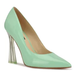 Nine West Trendz Women's High Heels -Nine West shop 5191528 Mint Green Patent