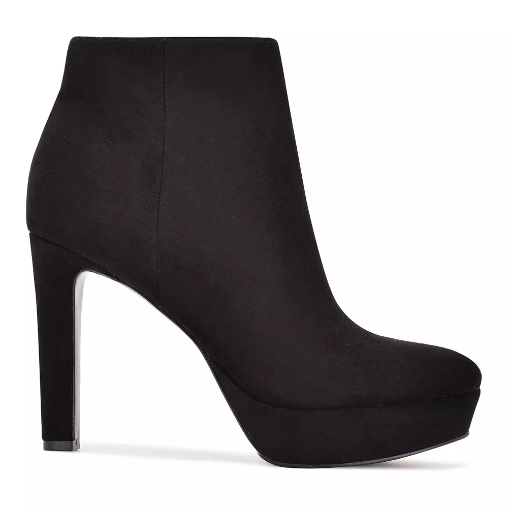 Nine West Glowup 02 Women's High Heel Ankle Boots 6 Nine West Glowup 02 Women's High Heel Ankle Boots - Image 4