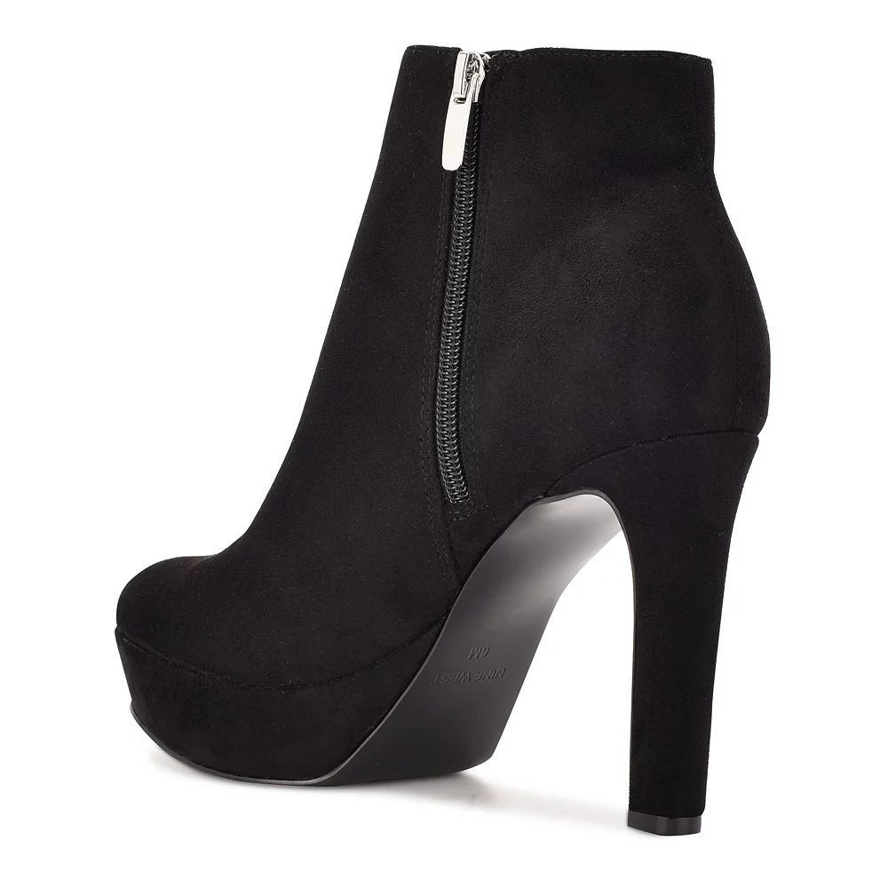 Nine West Glowup 02 Women's High Heel Ankle Boots 9 Nine West Glowup 02 Women's High Heel Ankle Boots - Image 7