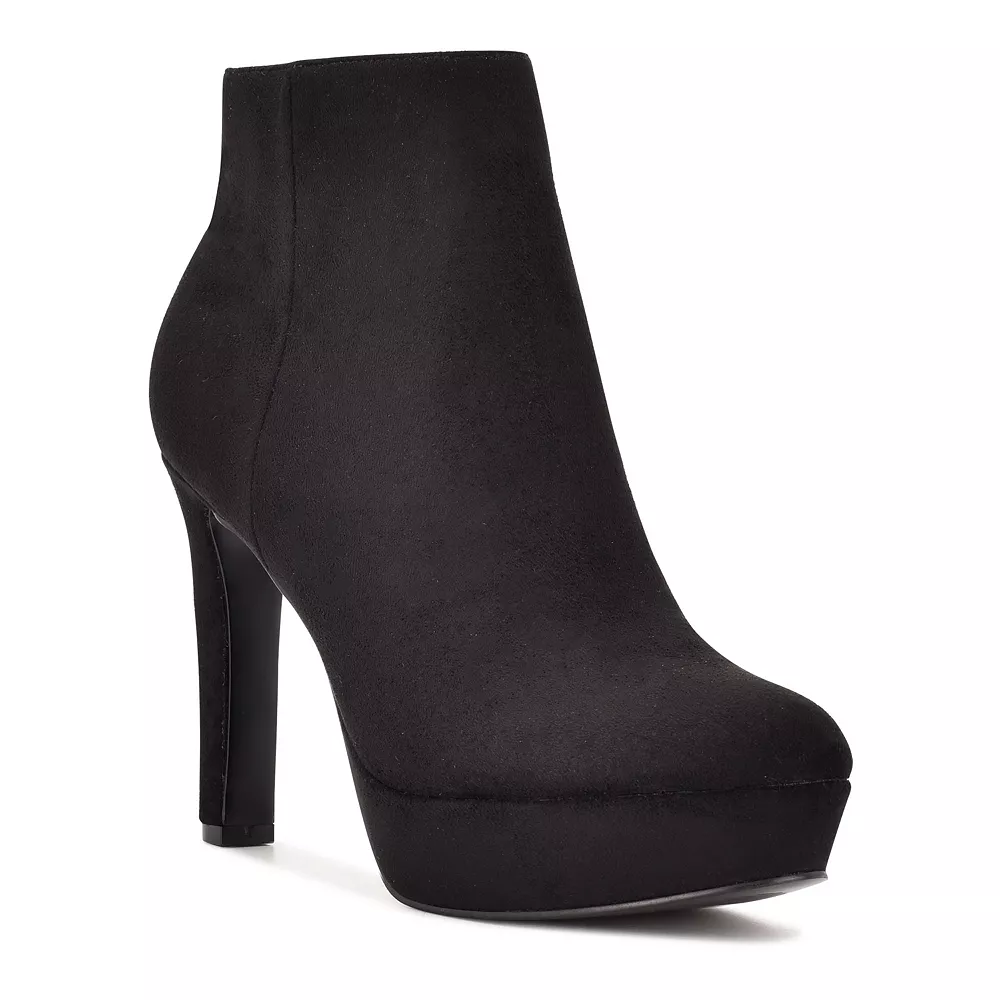 Nine West Glowup 02 Women's High Heel Ankle Boots 5 Nine West Glowup 02 Women's High Heel Ankle Boots - Image 3