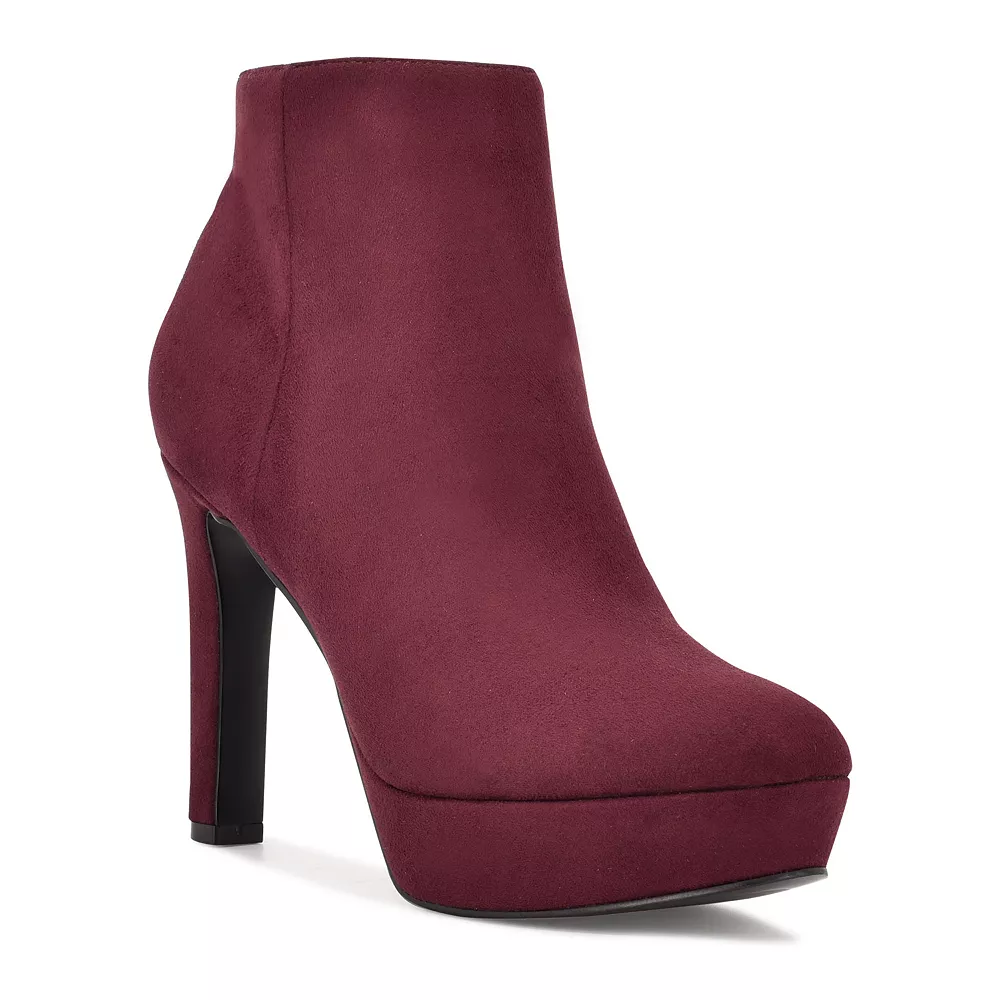 Nine West Glowup 02 Women's High Heel Ankle Boots 4 Nine West Glowup 02 Women's High Heel Ankle Boots - Image 2