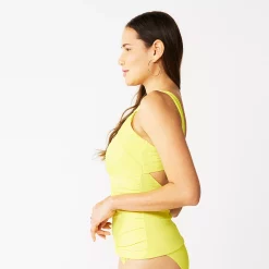 Women's Nine West Waist-Minimizer One Shoulder Tankini Top 10 Women's Nine West Waist-Minimizer One Shoulder Tankini Top -Nine West shop 5217098 ALT2