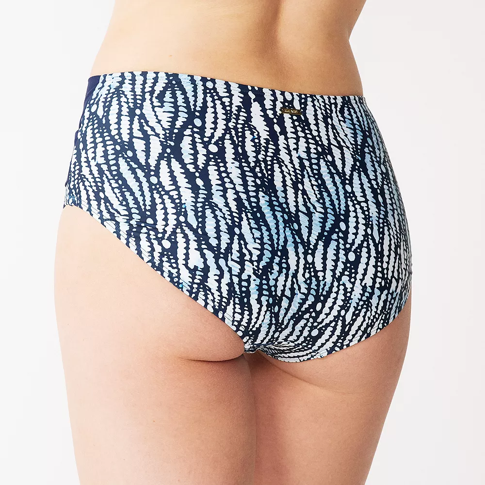 Women's Nine West Twist High-Waist Swim Bottoms 4 Women's Nine West Twist High-Waist Swim Bottoms - Image 2