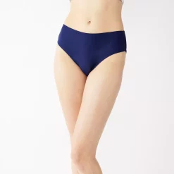 Women's Nine West Tummy Slimmer High-Waist Swim Bottoms