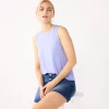 Petite Nine West Essential High Neck Tank 2 Petite Nine West Essential High Neck Tank -Nine West shop 5234193 Kelly Lavender