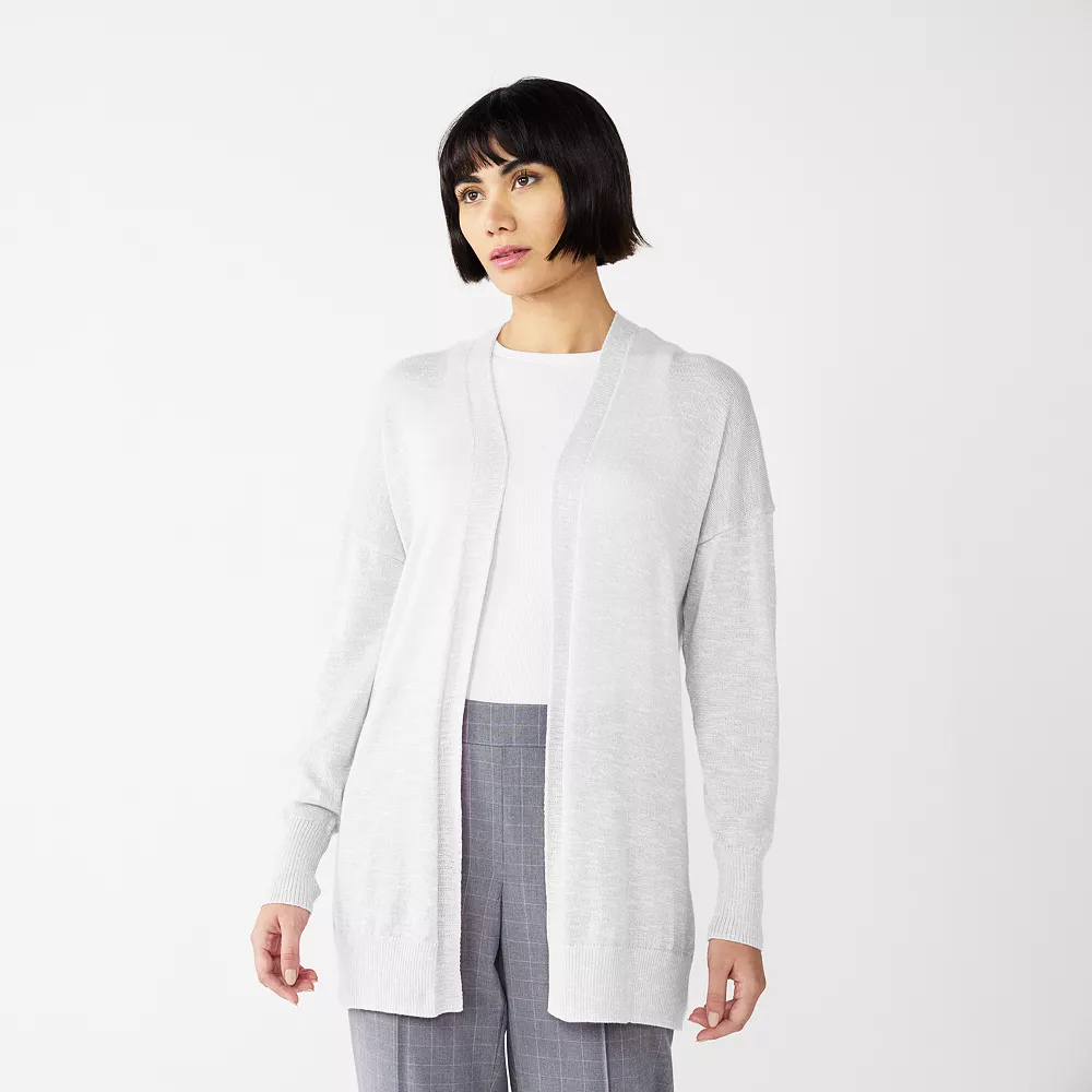 Women's Nine West Essential Lightweight Cardigan 6 Women's Nine West Essential Lightweight Cardigan - Image 4