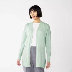 Women's Nine West Essential Lightweight Cardigan 22 Women's Nine West Essential Lightweight Cardigan -Nine West shop 5234642 Mint Virtue