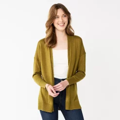 Women's Nine West Essential Lightweight Cardigan 27 Women's Nine West Essential Lightweight Cardigan -Nine West shop 5234642 Sergio Olive