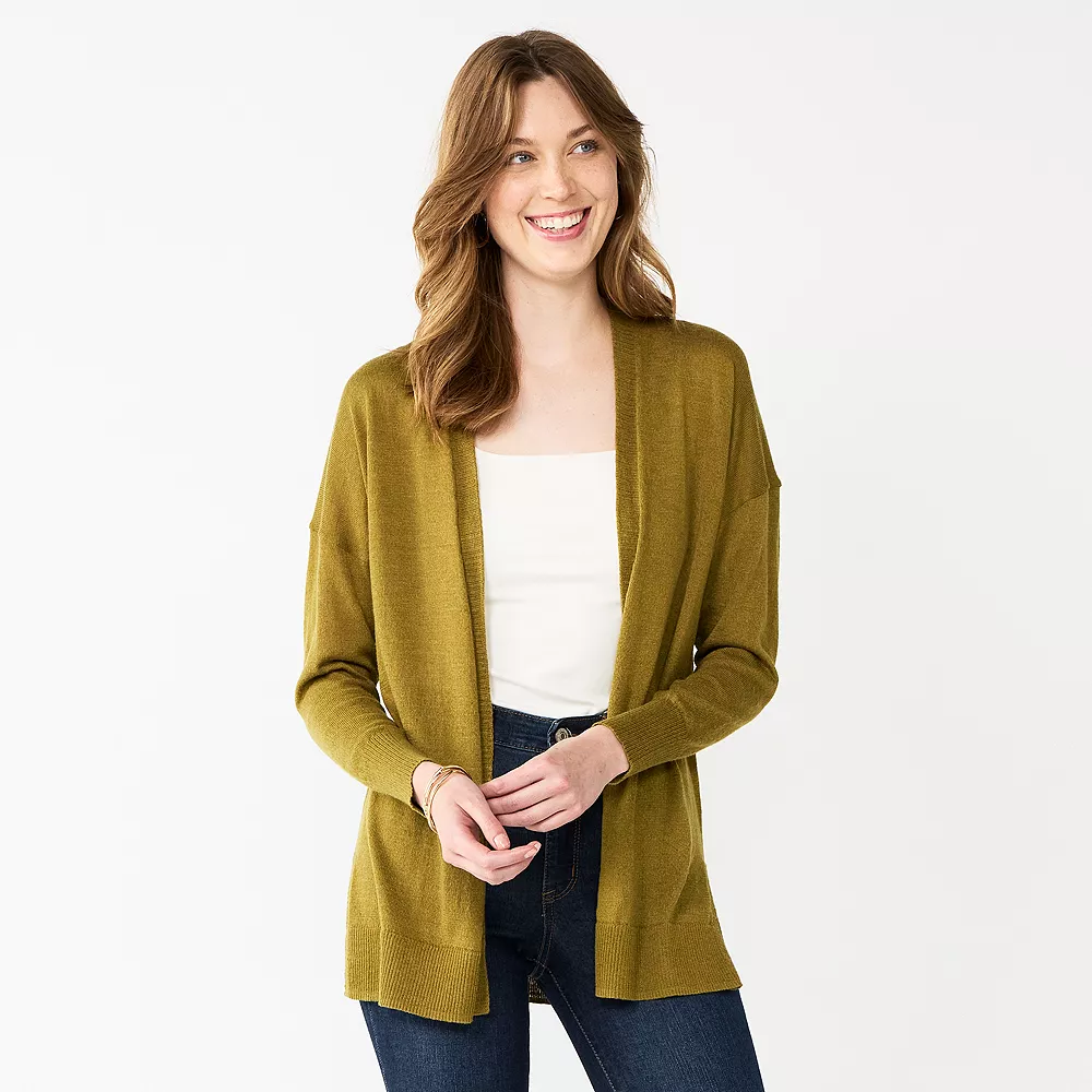 Women's Nine West Essential Lightweight Cardigan 14 Women's Nine West Essential Lightweight Cardigan - Image 12