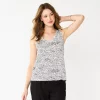 Women's Nine West Easy V-Neck Tank 2 Women's Nine West Easy V-Neck Tank -Nine West shop 5237679 White Texture