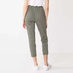 Women's Nine West Curvy Relaxed Pintucked Crop Pants 14 Women's Nine West Curvy Relaxed Pintucked Crop Pants -Nine West shop 5245416 ALT