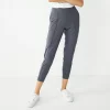 Women's Nine West Curvy Relaxed Pintucked Crop Pants 1 Women's Nine West Curvy Relaxed Pintucked Crop Pants -Nine West shop 5245416 Navy Heather