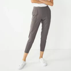 Women's Nine West Curvy Relaxed Pintucked Crop Pants 11 Women's Nine West Curvy Relaxed Pintucked Crop Pants -Nine West shop 5245416 Shark Cove