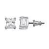 Nine West Cubic Zirconia Stud Earrings 2 Nine West Cubic Zirconia Stud Earrings -Nine West shop 5257216 Silver Tone