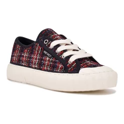 Nine West Hazie Women's Sneakers 11 Nine West Hazie Women's Sneakers -Nine West shop 5260458 Red Plaid Multi